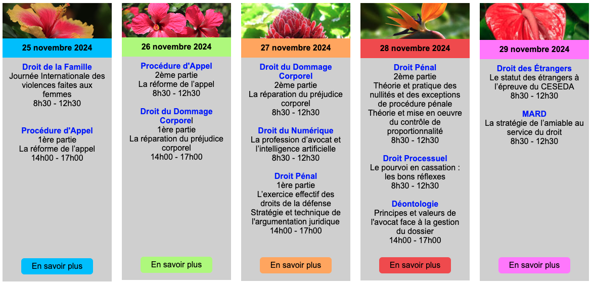 3ème Congrès des EDA d'Outre-mer et de Corse